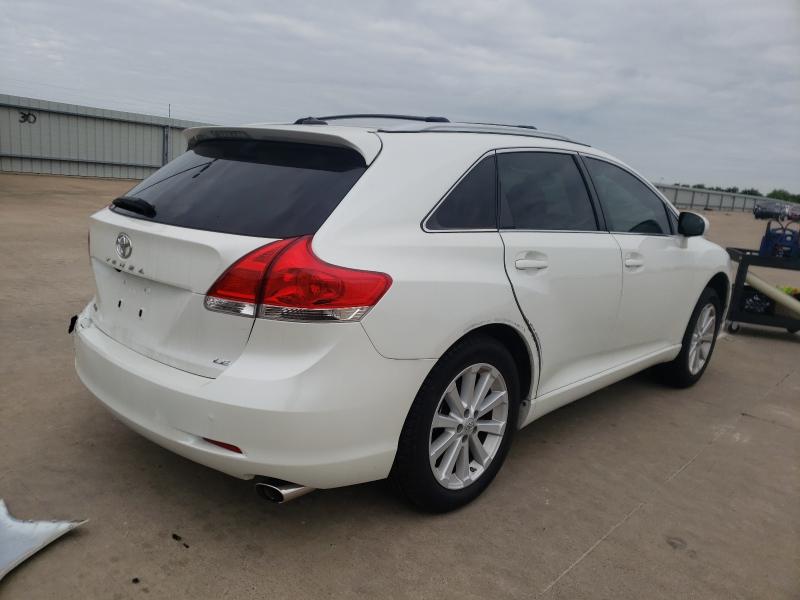 2012 TOYOTA VENZA LE 4T3ZA3BB7CU058109