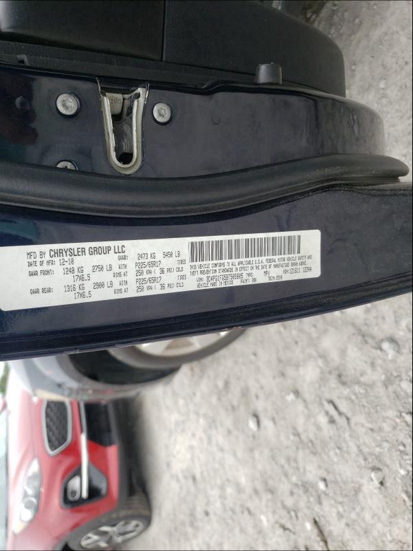 2011 DODGE JOURNEY MA 3D4PG1FG5BT505805