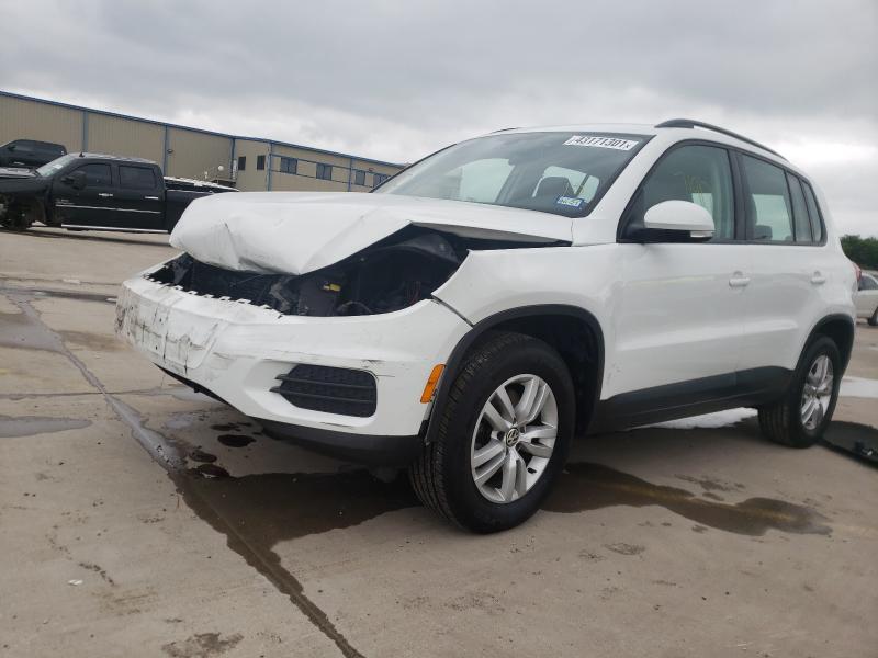 2017 VOLKSWAGEN TIGUAN S WVGAV7AX7HK015925