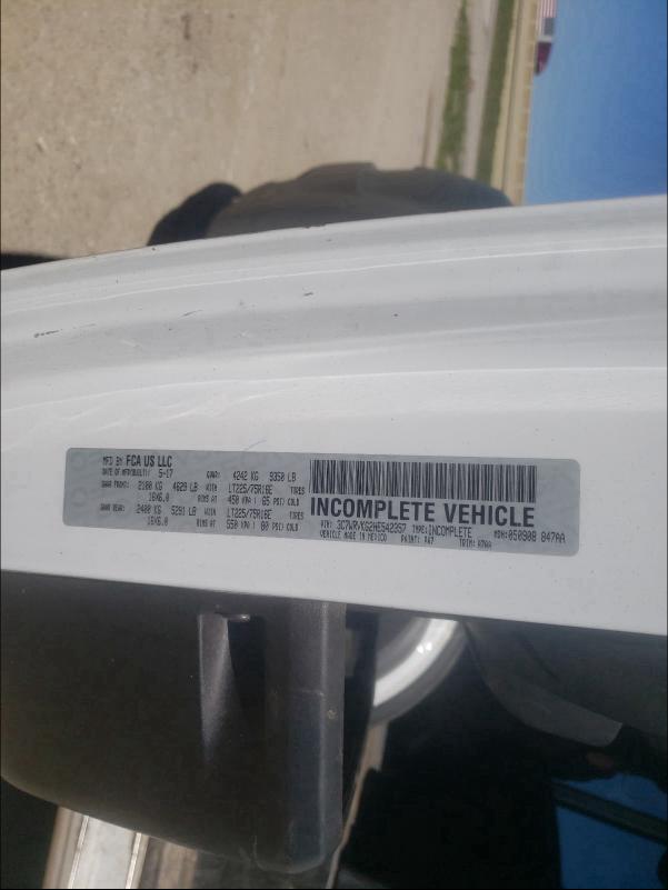 2017 DODGE RAM 3C7WRVKG2HE542357