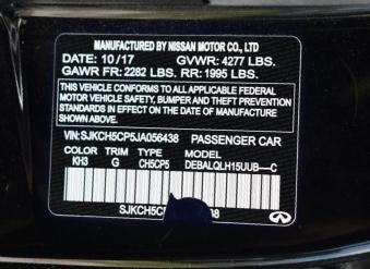 2018 INFINITI QX30 BASE SJKCH5CP5JA056438