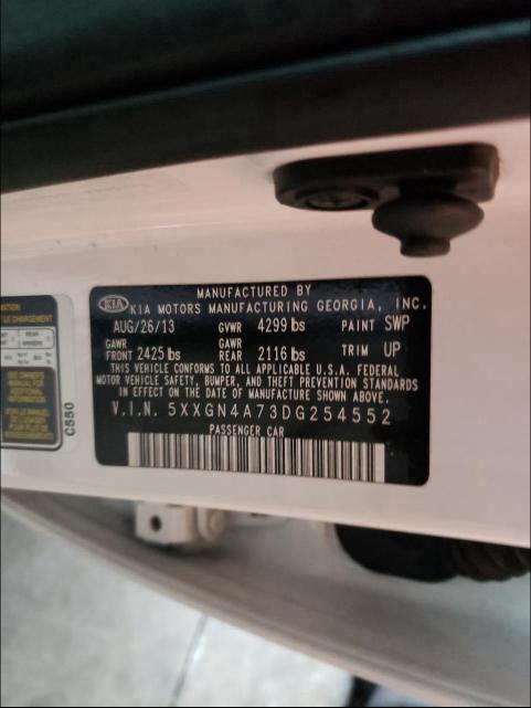 2013 KIA OPTIMA EX 5XXGN4A73DG254552