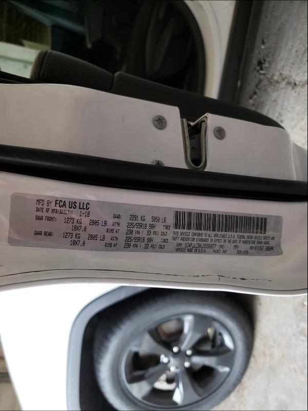 2018 JEEP CHEROKEE L 1C4PJLCB0JD556877