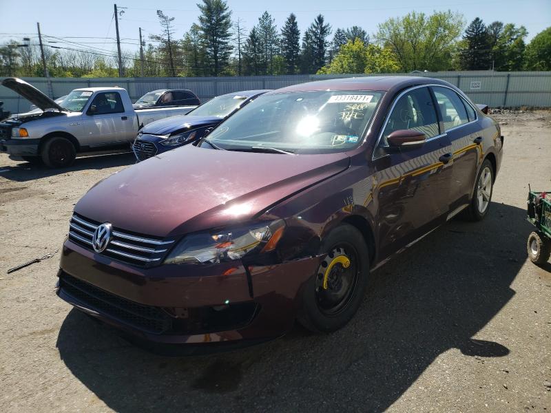 2013 VOLKSWAGEN PASSAT SE 1VWBP7A39DC143813