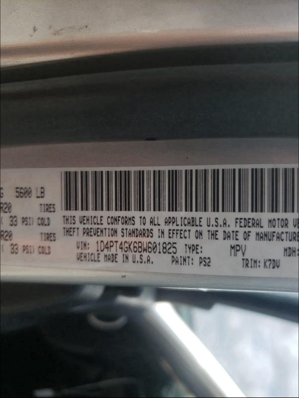 2011 DODGE NITRO HEAT 1D4PT4GK6BW601825
