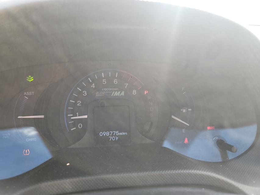 2012 HONDA INSIGHT EX JHMZE2H76CS003336