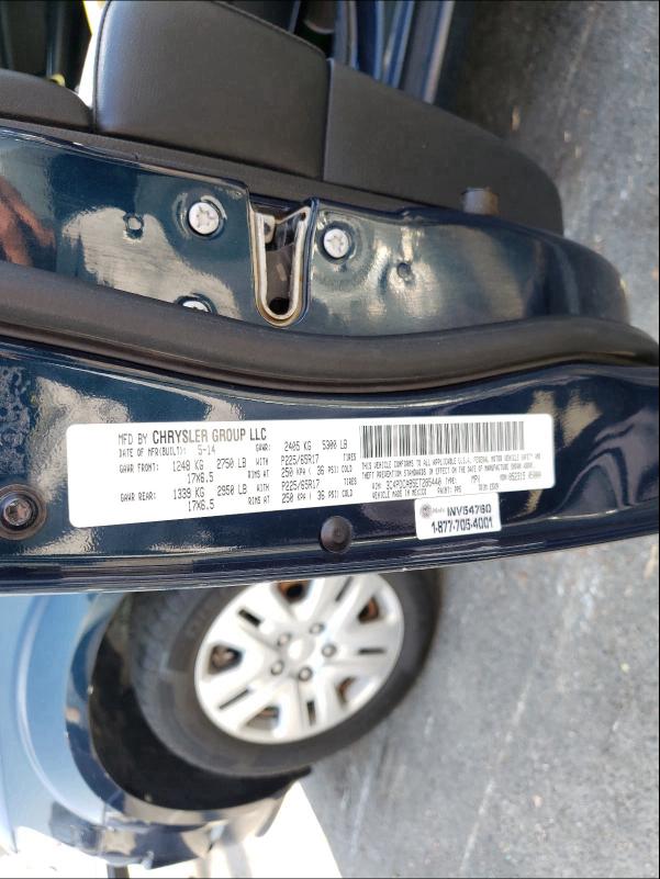 2014 DODGE JOURNEY SE 3C4PDCAB5ET285440