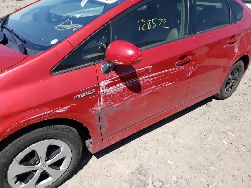 2013 TOYOTA PRIUS JTDKN3DU1D1639500