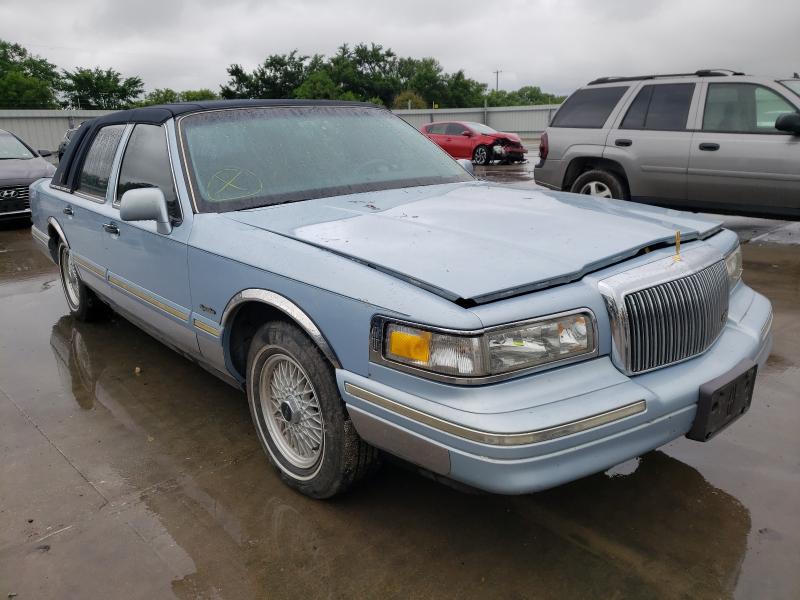 Salvage cars for sale from Copart Wilmer, TX: 1997 Lincoln Town Car S
