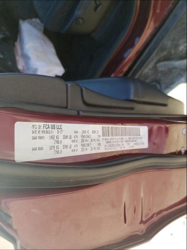 2018 JEEP GRAND CHER 1C4RJFAG5JC181244