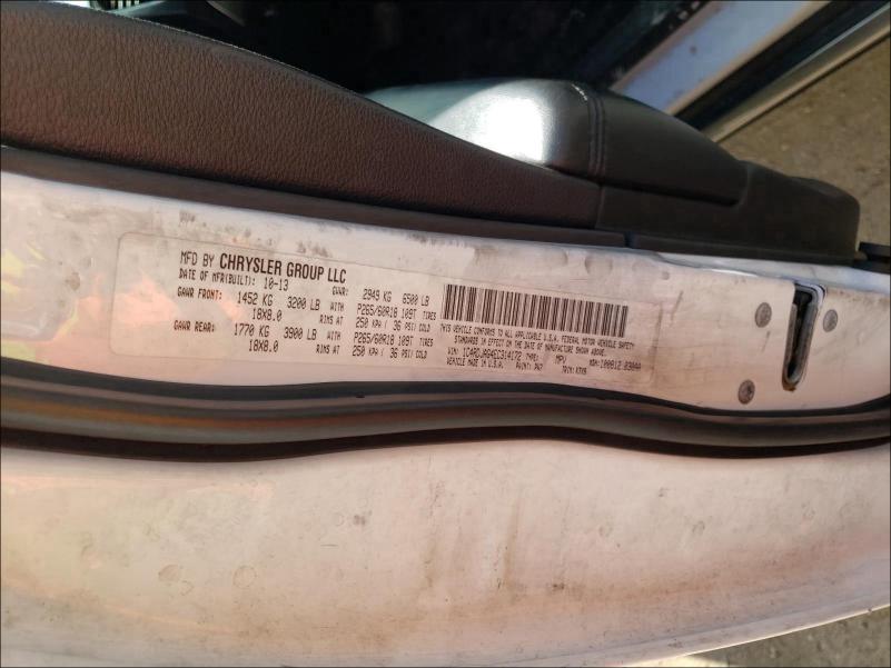 2014 DODGE DURANGO SX 1C4RDJAG4EC314172