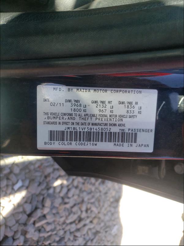 2011 MAZDA 3 I JM1BL1VF5B1458052
