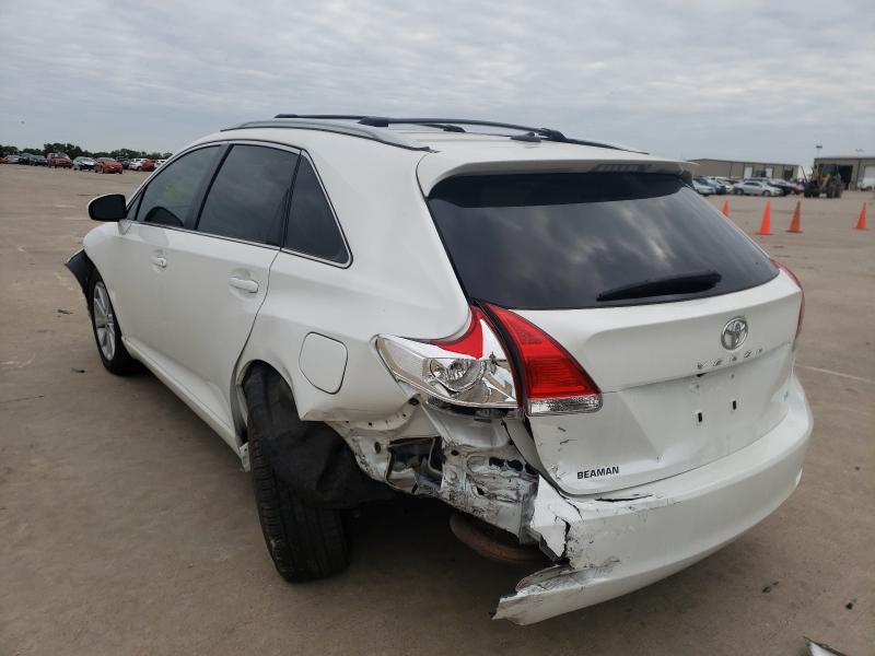 2012 TOYOTA VENZA LE 4T3ZA3BB7CU058109
