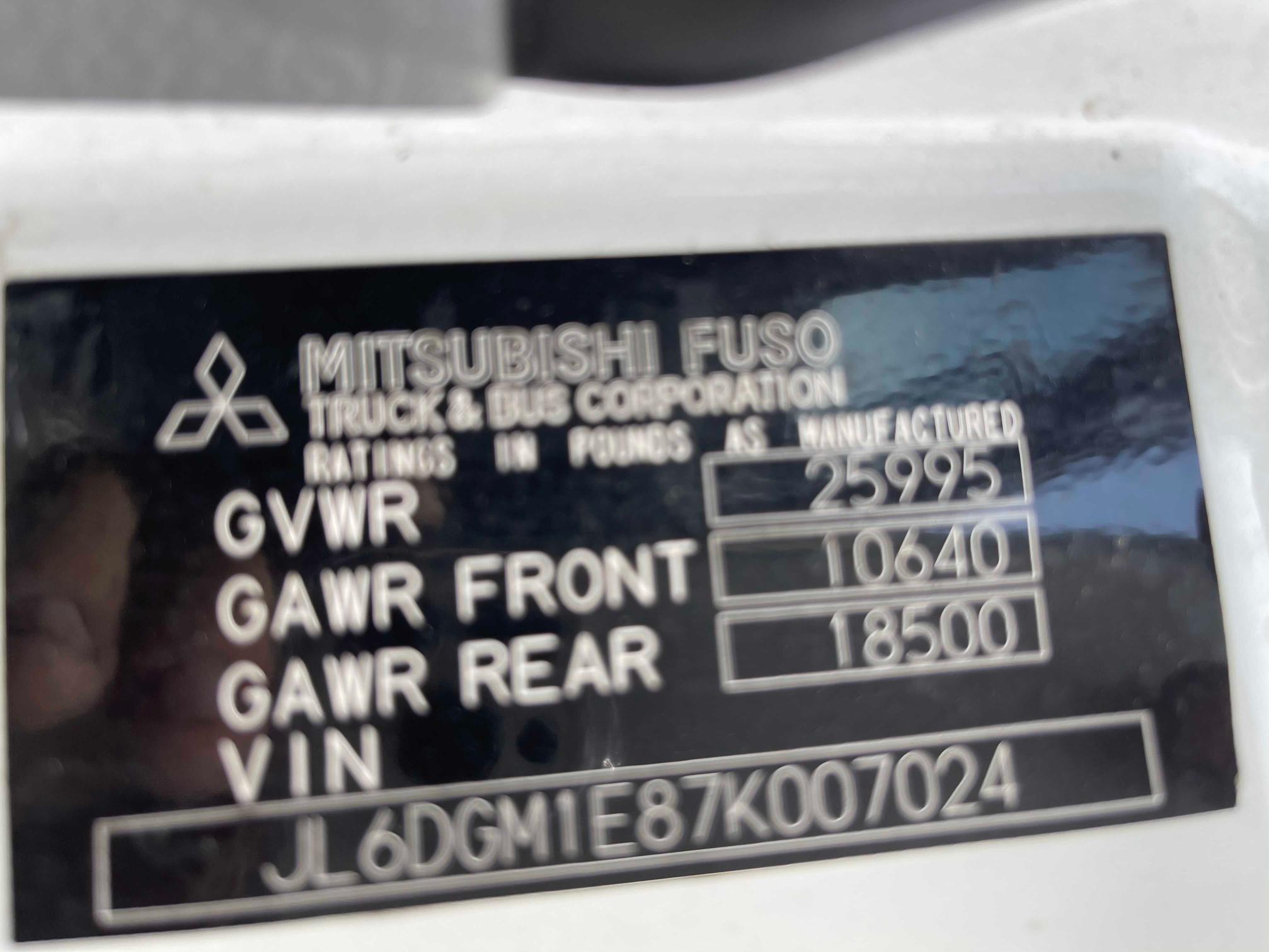Mitsubishi Fuso Fm 61f 2007 Jl6dgm1e87k007024 Auto Auction Spot