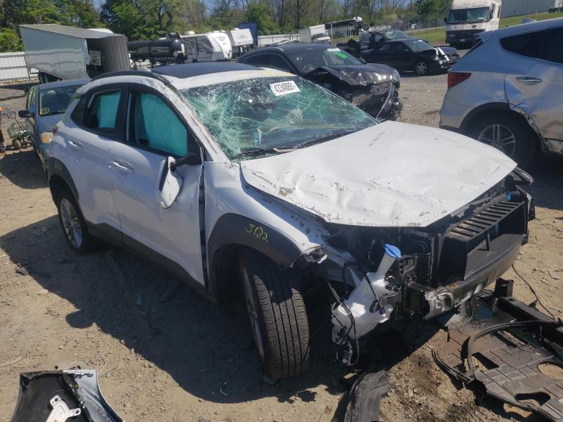 VIN: KM8K6CAA9LU501977 Auction: COPART Lot: 43348891 Location: PA - PHILADELPHIA KM8K6CAA9LU501977 HYUNDAI KONA 2020 WHITE Photo 1
