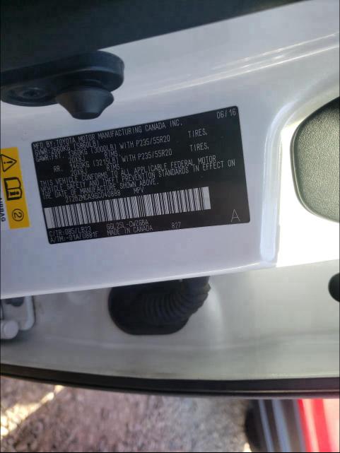2016 LEXUS RX 330 2T2BZMCA9GC040888