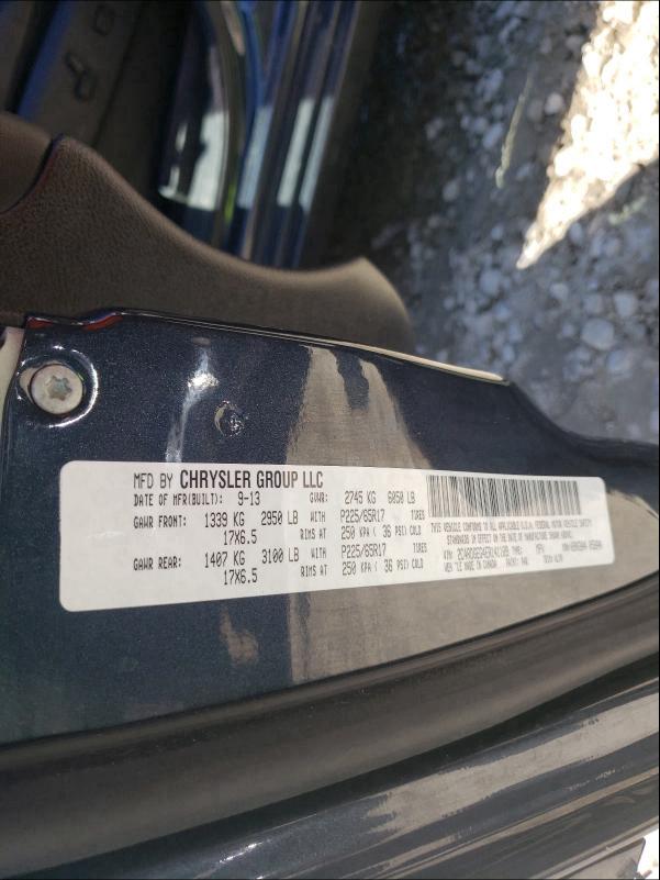 2014 DODGE GRAND CARA 2C4RDGEG4ER141189