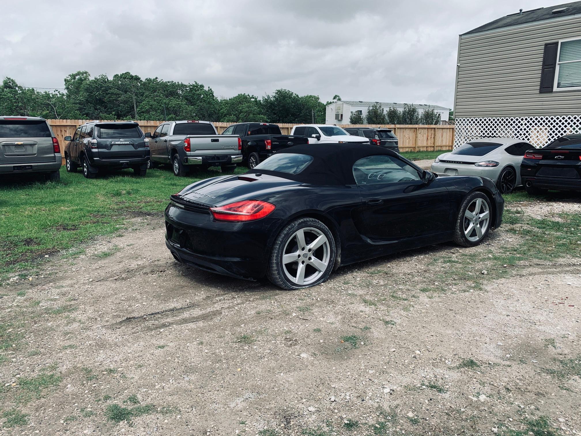 2015 PORSCHE BOXSTER WP0CA2A87FK110017