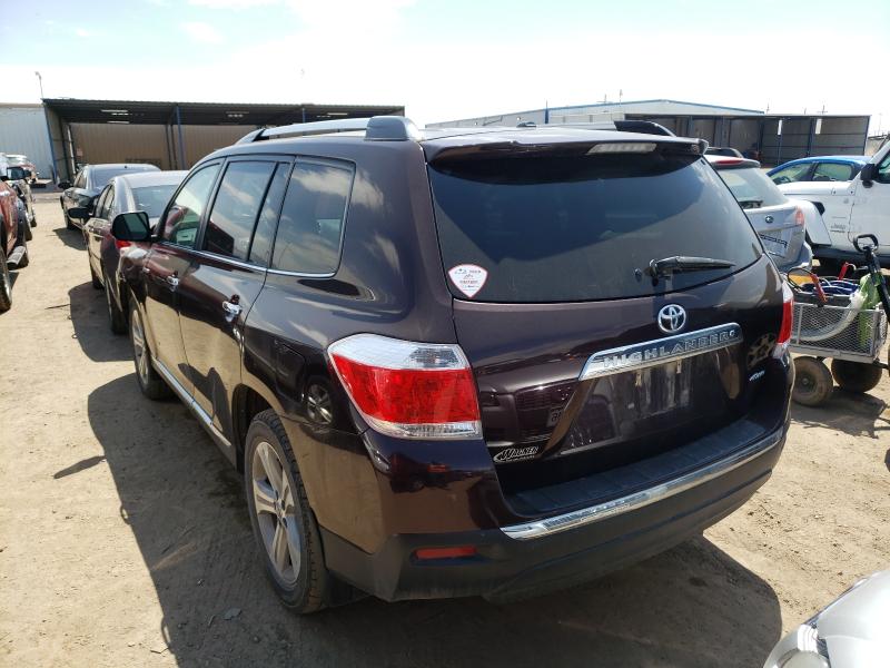 2012 TOYOTA HIGHLANDER 5TDDK3EH8CS122943