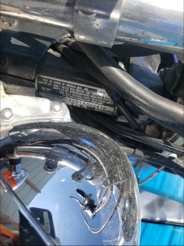2001 HONDA VT1100 C 1HFSC18091A502419