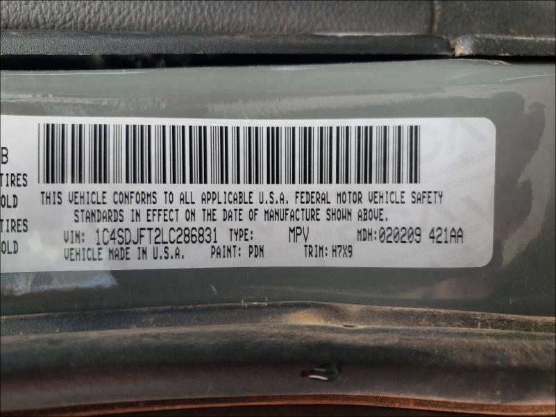 2020 DODGE DURANGO SS 1C4SDJFT2LC286831