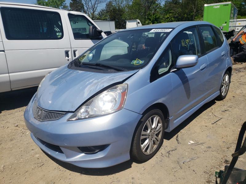 2010 HONDA FIT SPORT JHMGE8H49AC008389