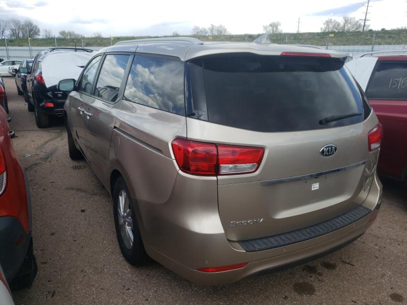 2015 KIA SEDONA KNDMB5C14F6030864