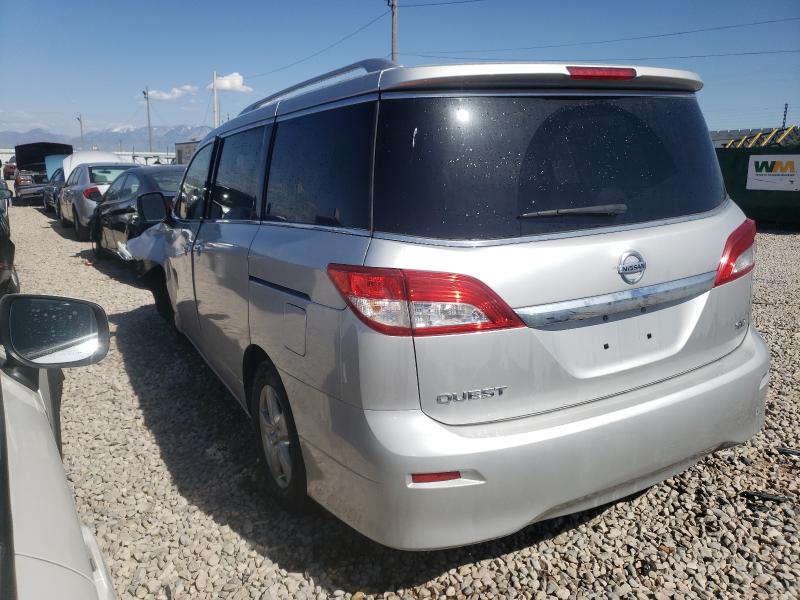 2016 NISSAN QUEST S JN8AE2KP3G9156796