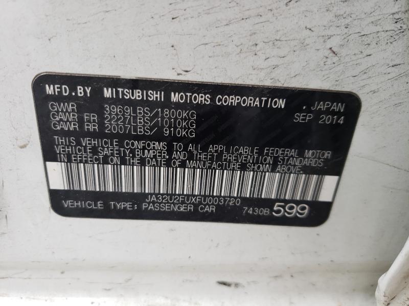 2015 MITSUBISHI LANCER ES JA32U2FUXFU003720