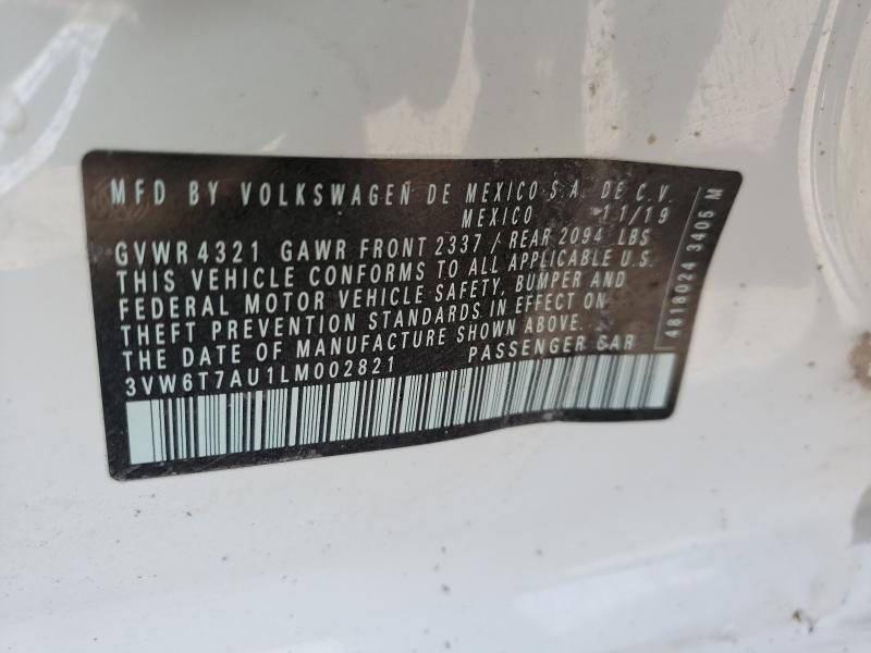 2020 VOLKSWAGEN GTI S 3VW6T7AU1LM002821