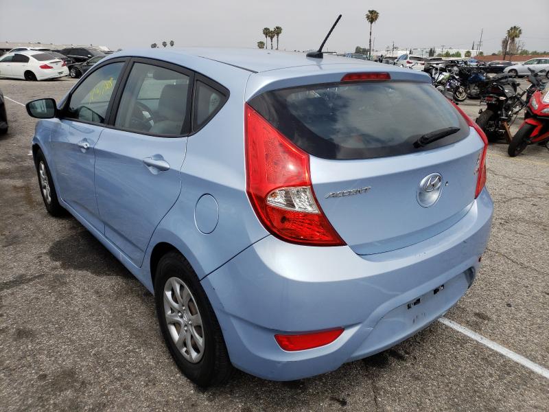 2013 HYUNDAI ACCENT GLS KMHCT5AE2DU132392