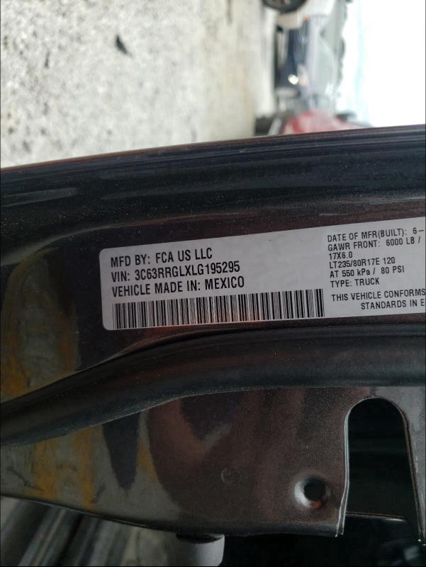 2020 RAM 3500 TRADE 3C63RRGLXLG195295