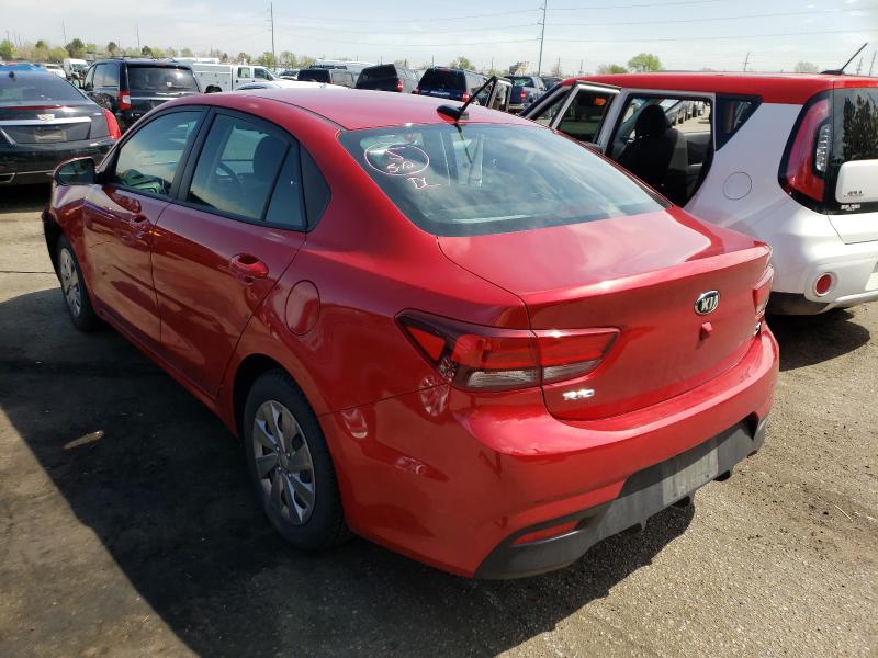 2019 KIA RIO S 3KPA24AB2KE160042