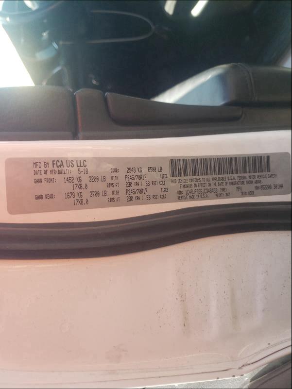2018 JEEP GRAND CHER 1C4RJFAG6JC348453