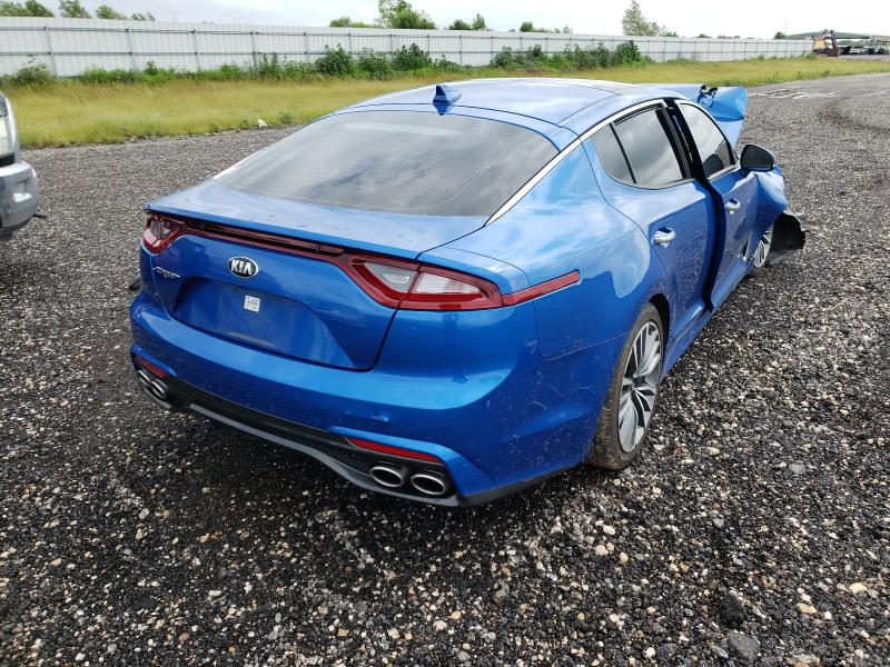 2018 KIA STINGER PR KNAE25LA9J6014072
