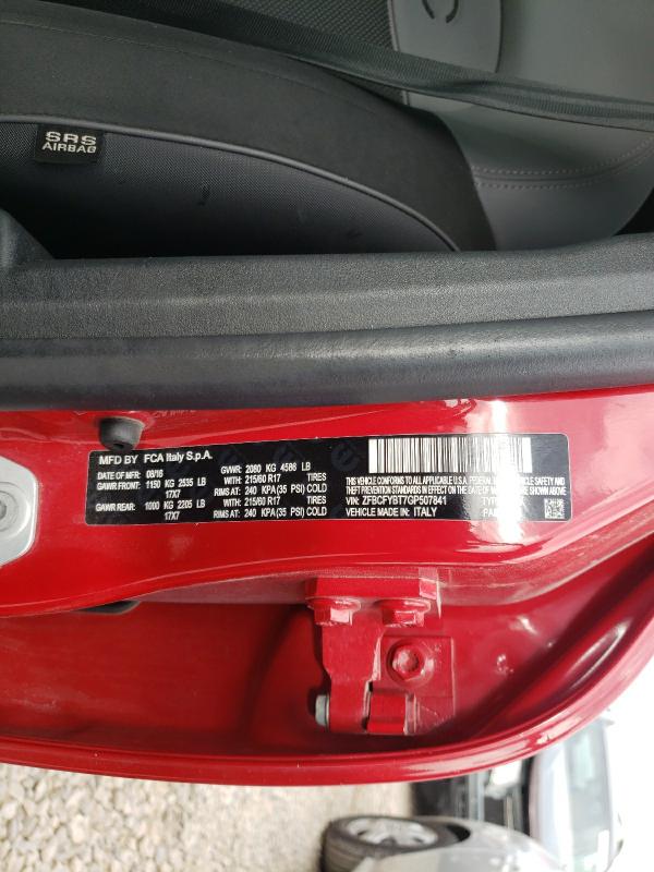 2016 FIAT 500X EASY ZFBCFYBT7GP507841