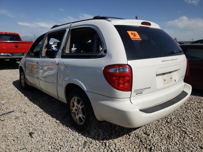 dodge caravan/grand caravan 2003 vin 2d4gp44l63r246800