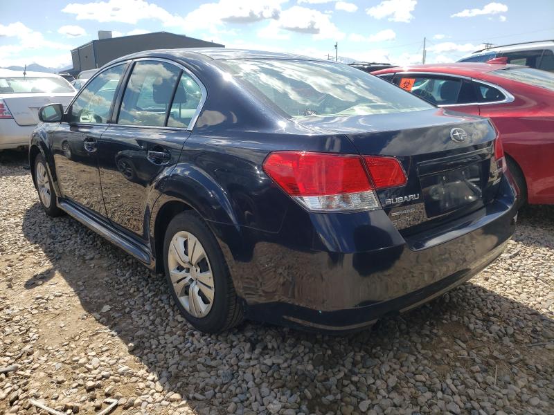 2012 SUBARU LEGACY 4S3BMBA60C3010008
