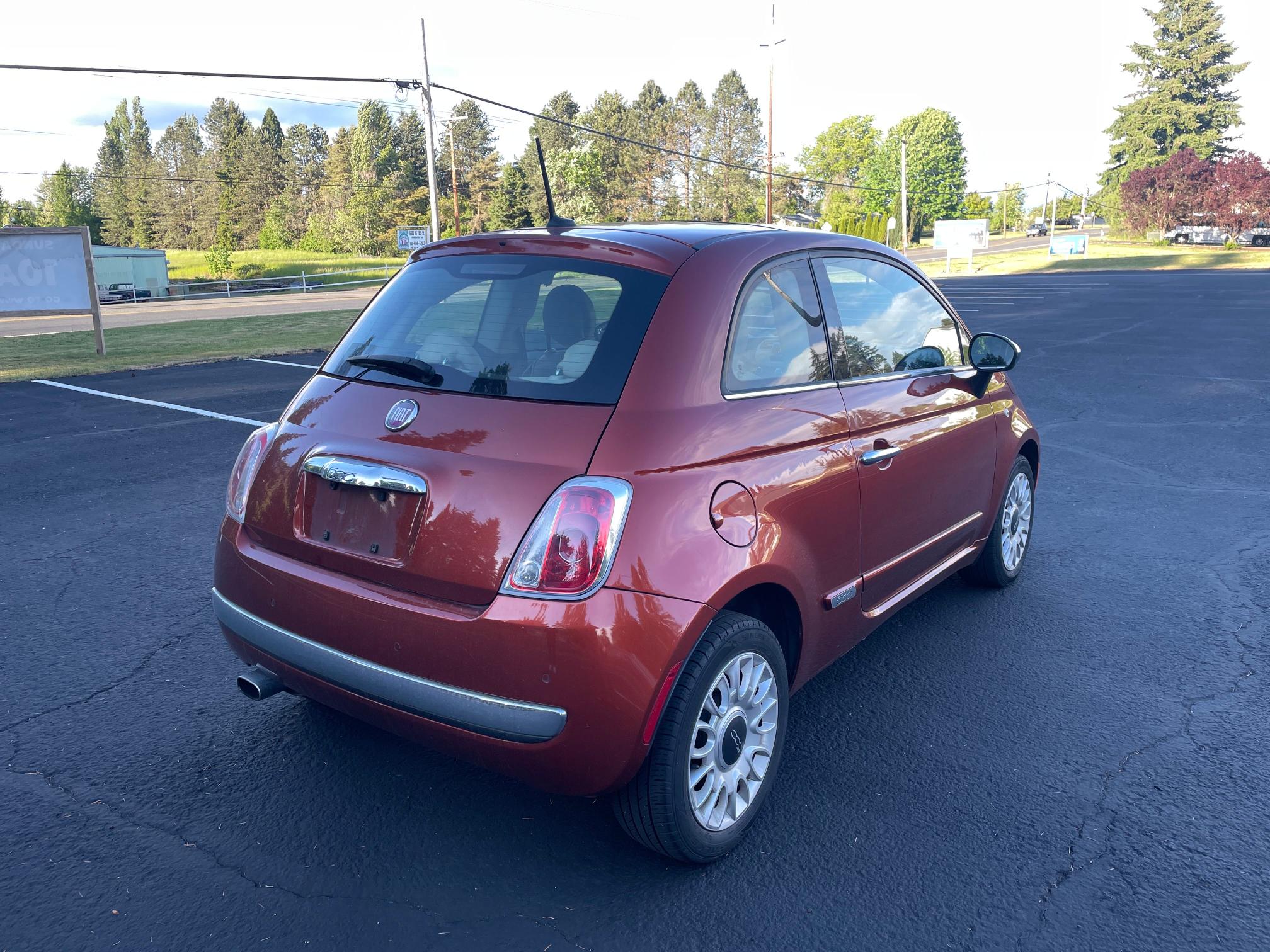 2012 FIAT 500 LOUNGE 3C3CFFCR5CT192553