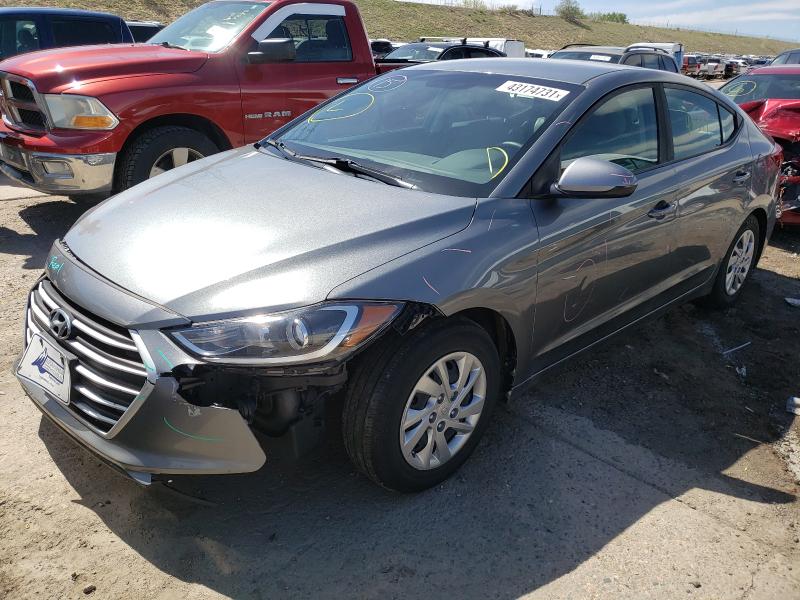 2018 HYUNDAI ELANTRA SE KMHD74LF0JU450676