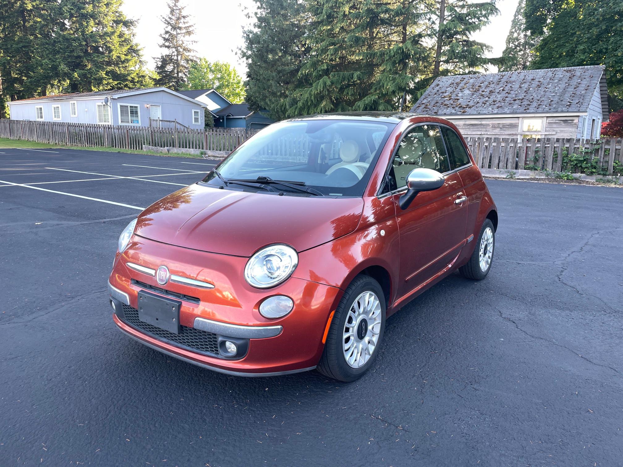 2012 FIAT 500 LOUNGE 3C3CFFCR5CT192553