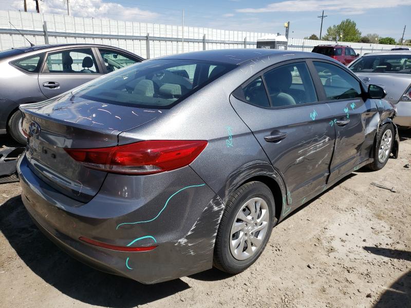 2018 HYUNDAI ELANTRA SE KMHD74LF0JU450676