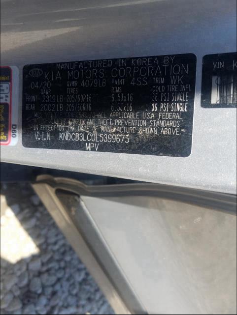 2020 KIA NIRO LX KNDCB3LC0L5399675