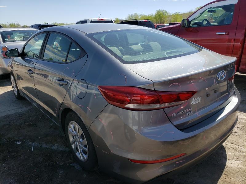 2018 HYUNDAI ELANTRA SE KMHD74LF0JU450676