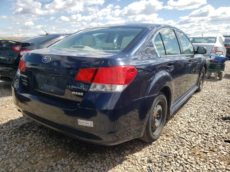 2012 SUBARU LEGACY 4S3BMBA60C3010008