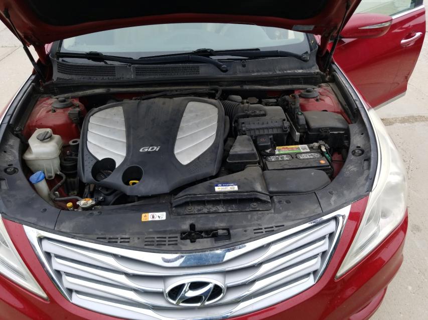 2012 HYUNDAI AZERA GLS KMHFH4JG3CA190893