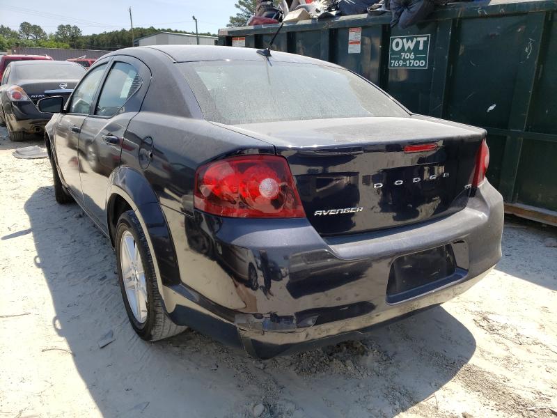 2012 DODGE AVENGER SX 1C3CDZCB7CN314498