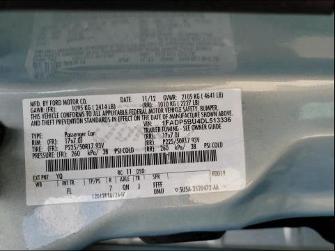 1FADP5BU4DL513336 Ford C-Max Sel 2013. Фото: 9