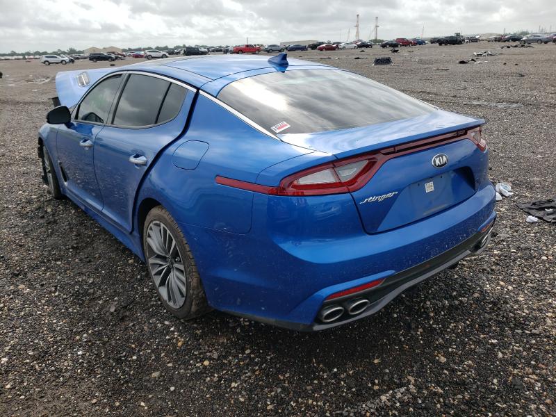 2018 KIA STINGER PR KNAE25LA9J6014072