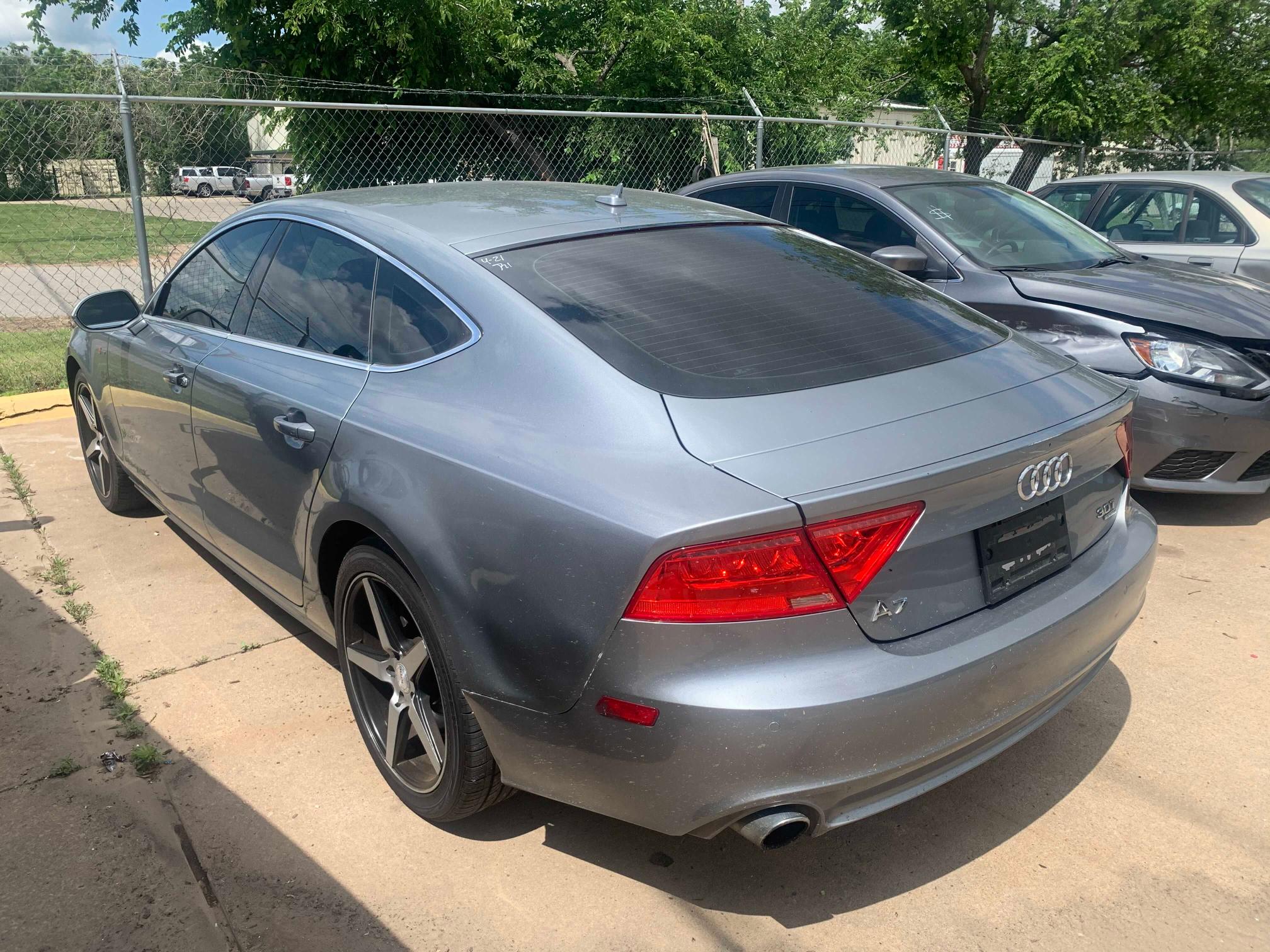 2012 AUDI A7 PRESTIG WAUSGAFC2CN028687